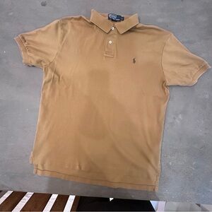 Ralph Lauren Men's Camel Polo Shirt